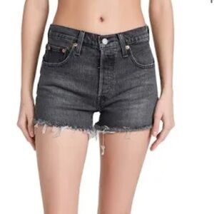 Levi’s 501 high rise shorts